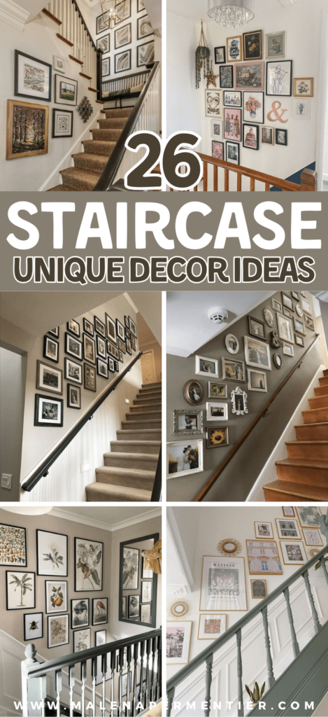 above stairs decor ideas