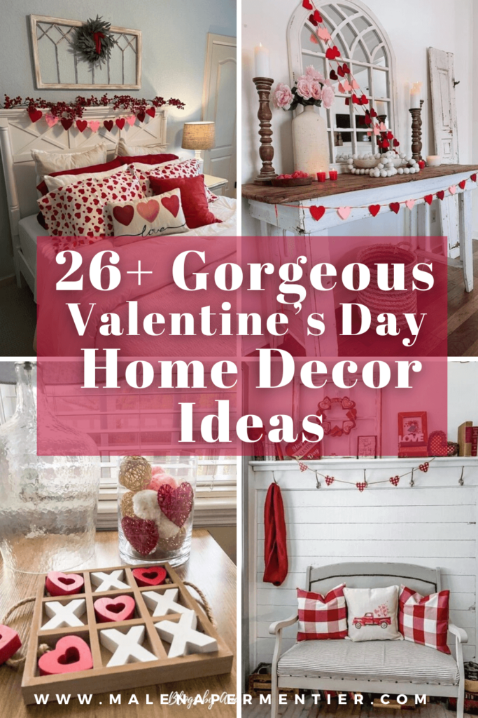 rustic valentines day home decor ideas farmhouse