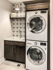 28 Functional Stacked Washer And Dryer Laundry Room Ideas