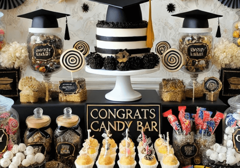 15 Graduation Candy Buffet Ideas You Will Obsess Over