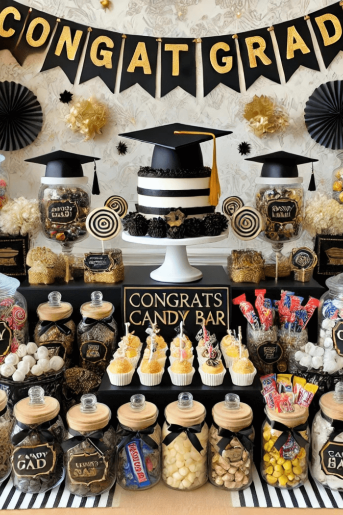 15 Graduation Candy Buffet Ideas You Will Obsess Over