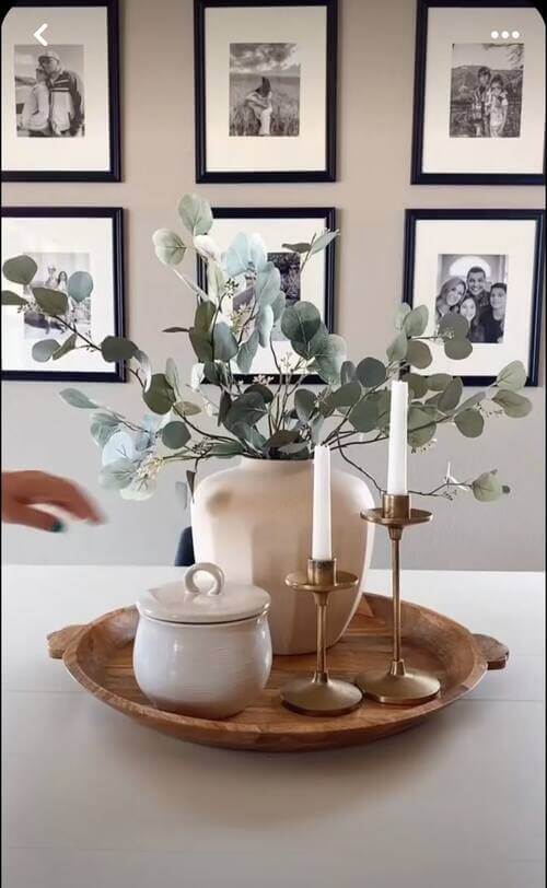 modern centerpiece for table