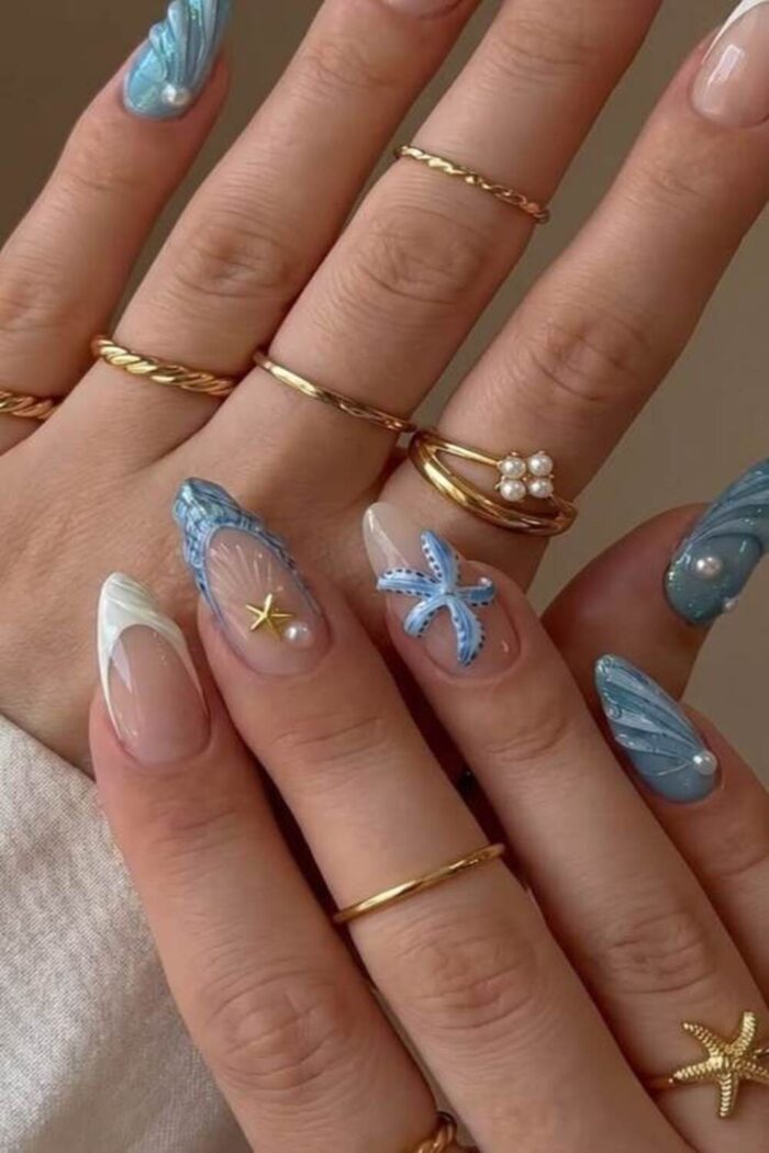 18 Gorgeous Mermaid Nails That Are Pure Ocean Magic