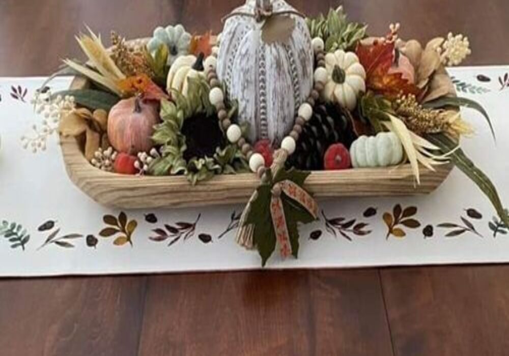 21 Fall Dough Bowl Centerpiece Ideas for a Cozy Autumn Home